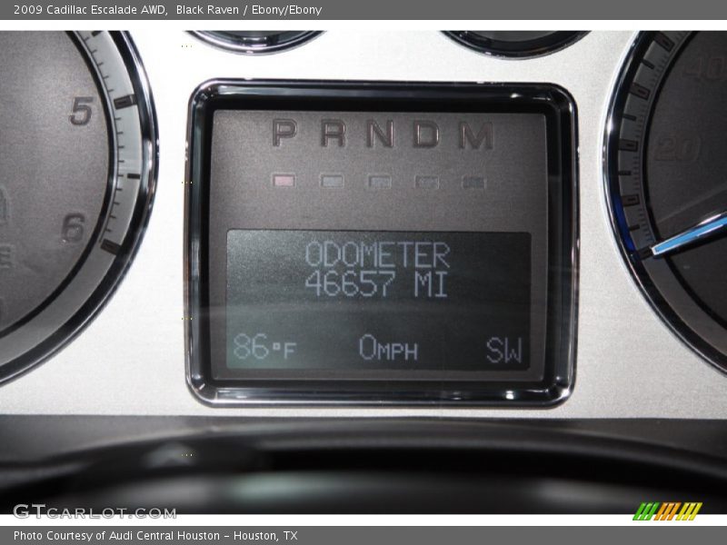 Black Raven / Ebony/Ebony 2009 Cadillac Escalade AWD