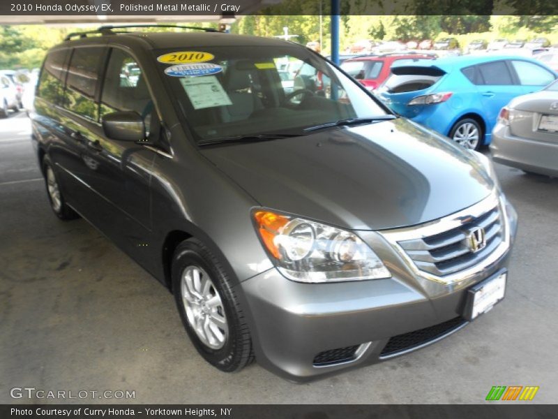 Polished Metal Metallic / Gray 2010 Honda Odyssey EX