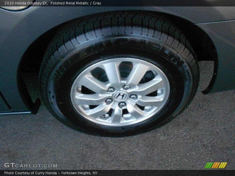 Polished Metal Metallic / Gray 2010 Honda Odyssey EX