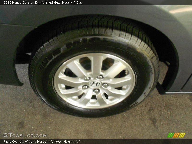 Polished Metal Metallic / Gray 2010 Honda Odyssey EX