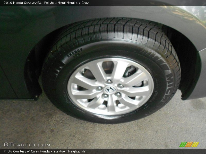 Polished Metal Metallic / Gray 2010 Honda Odyssey EX