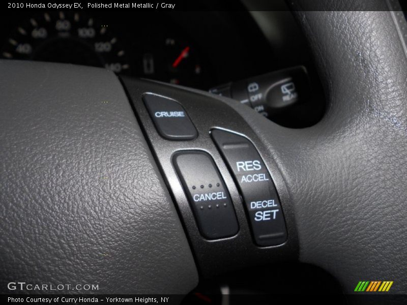 Polished Metal Metallic / Gray 2010 Honda Odyssey EX
