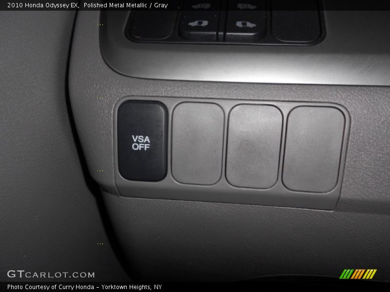 Polished Metal Metallic / Gray 2010 Honda Odyssey EX