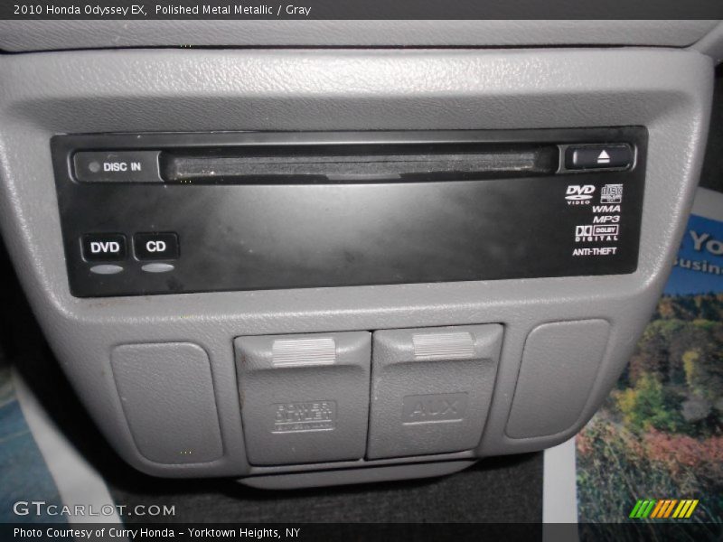 Polished Metal Metallic / Gray 2010 Honda Odyssey EX