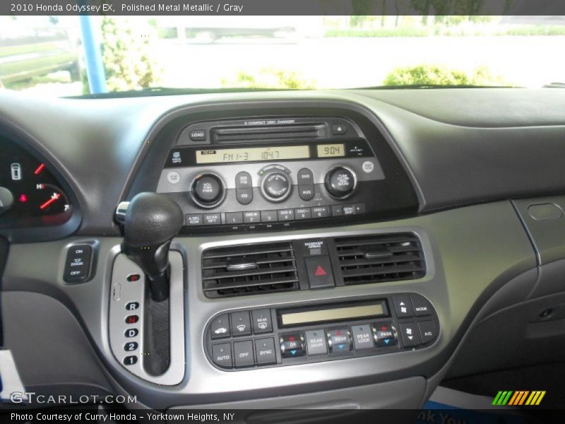 Polished Metal Metallic / Gray 2010 Honda Odyssey EX