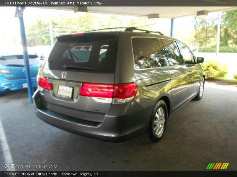 Polished Metal Metallic / Gray 2010 Honda Odyssey EX