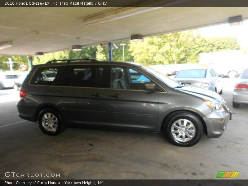 Polished Metal Metallic / Gray 2010 Honda Odyssey EX