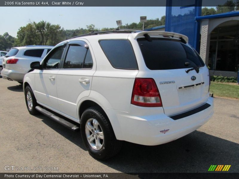 Clear White / Gray 2006 Kia Sorento LX 4x4
