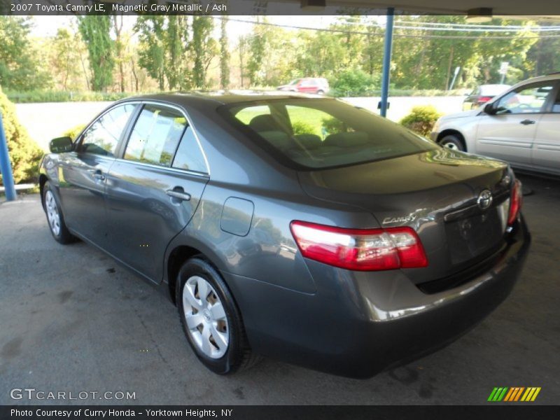 Magnetic Gray Metallic / Ash 2007 Toyota Camry LE