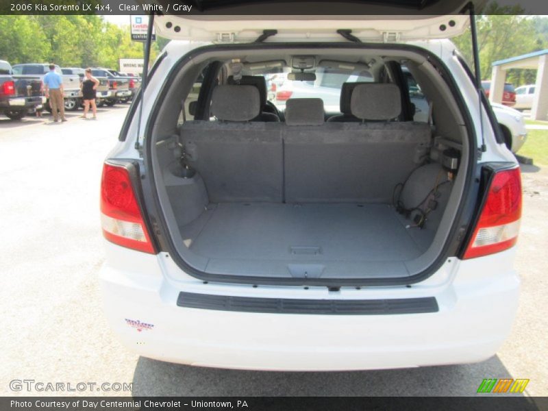 Clear White / Gray 2006 Kia Sorento LX 4x4