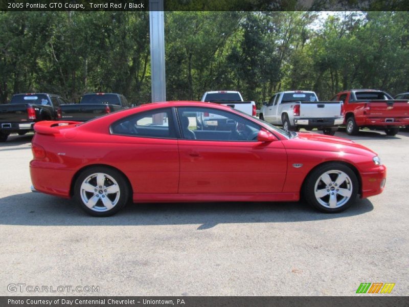  2005 GTO Coupe Torrid Red