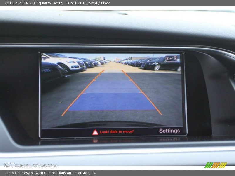 Estoril Blue Crystal / Black 2013 Audi S4 3.0T quattro Sedan