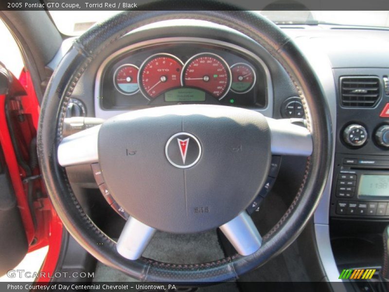  2005 GTO Coupe Steering Wheel