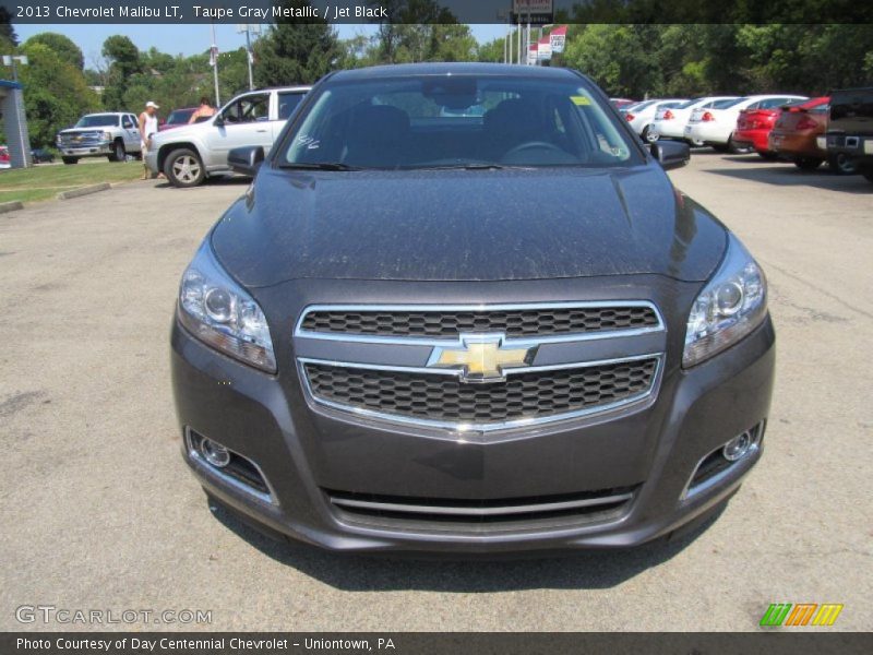 Taupe Gray Metallic / Jet Black 2013 Chevrolet Malibu LT