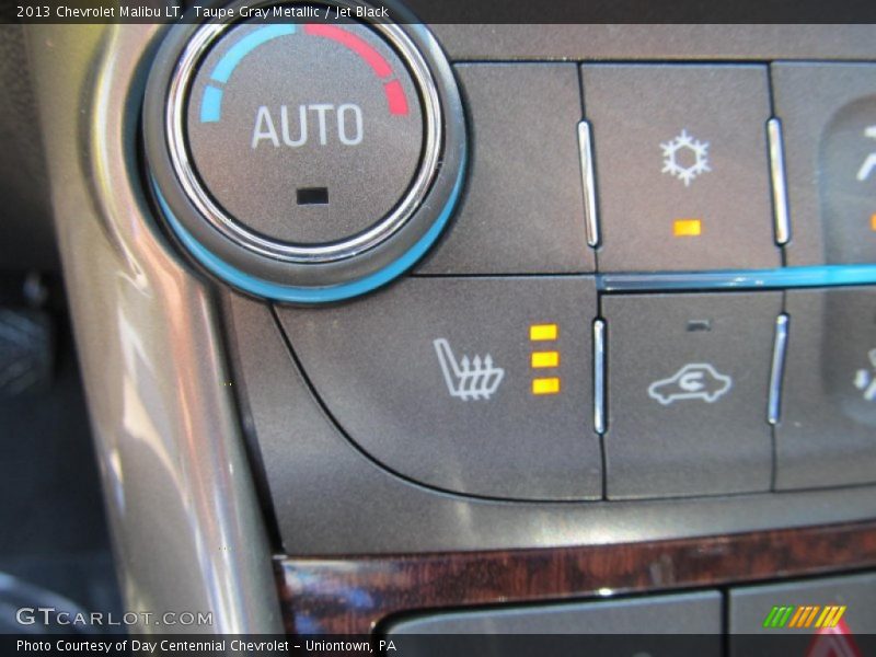 Taupe Gray Metallic / Jet Black 2013 Chevrolet Malibu LT