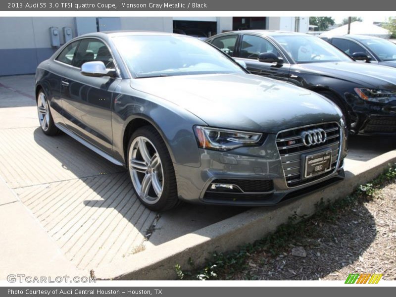 Monsoon Gray Metallic / Black 2013 Audi S5 3.0 TFSI quattro Coupe