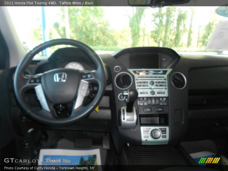 Taffeta White / Black 2011 Honda Pilot Touring 4WD
