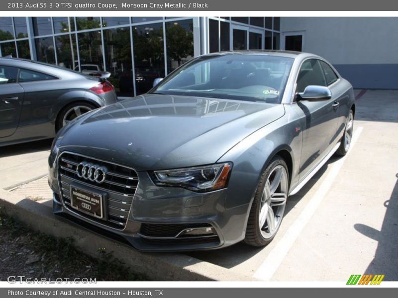 Monsoon Gray Metallic / Black 2013 Audi S5 3.0 TFSI quattro Coupe