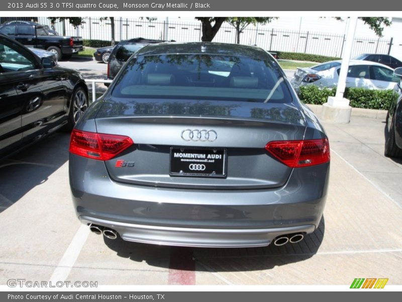Monsoon Gray Metallic / Black 2013 Audi S5 3.0 TFSI quattro Coupe