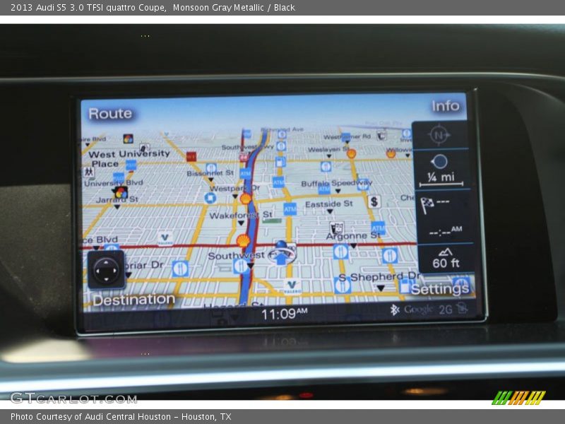 Navigation of 2013 S5 3.0 TFSI quattro Coupe