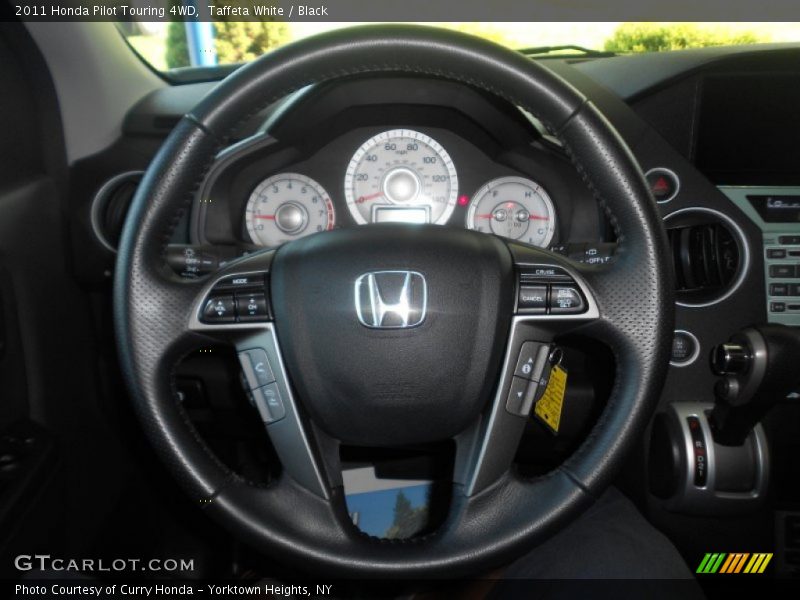 Taffeta White / Black 2011 Honda Pilot Touring 4WD