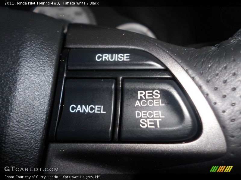 Taffeta White / Black 2011 Honda Pilot Touring 4WD