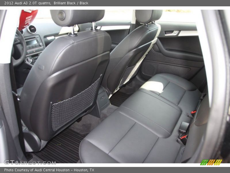 Rear Seat of 2012 A3 2.0T quattro