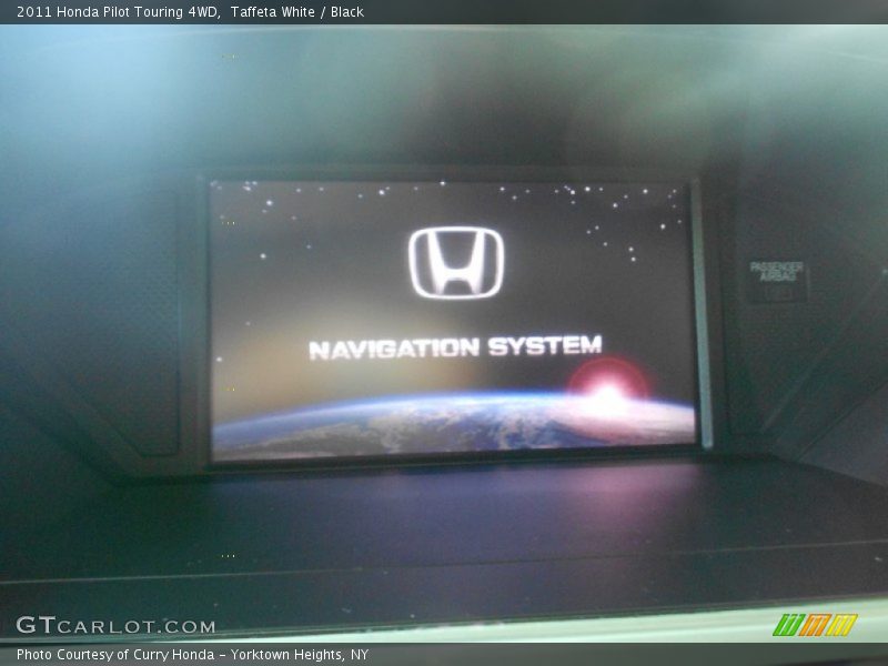 Taffeta White / Black 2011 Honda Pilot Touring 4WD