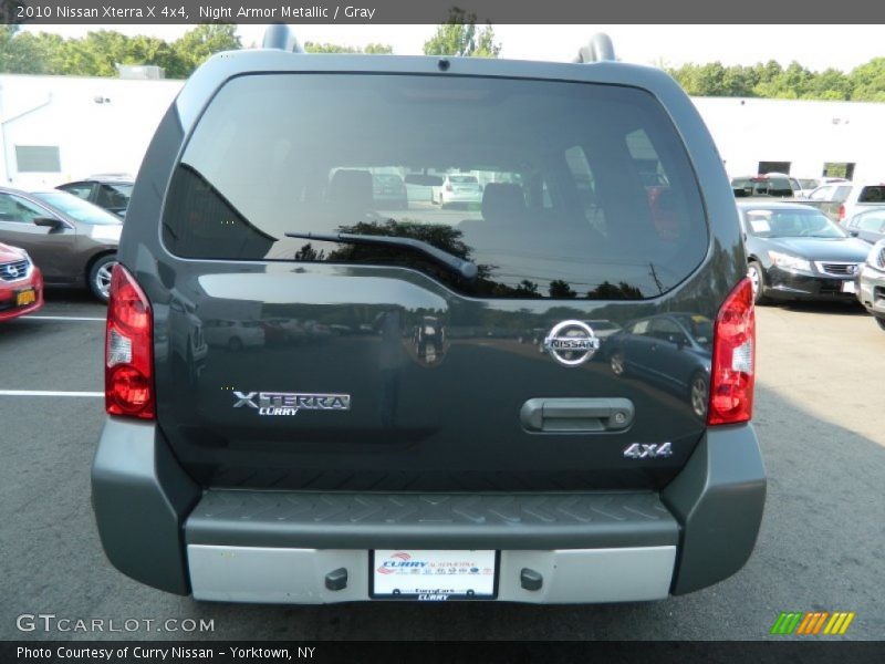 Night Armor Metallic / Gray 2010 Nissan Xterra X 4x4