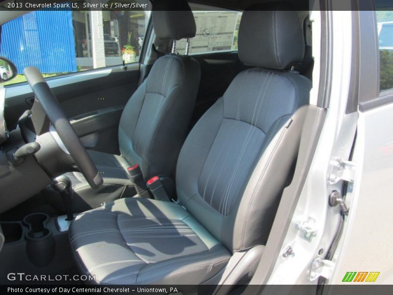 Front Seat of 2013 Spark LS