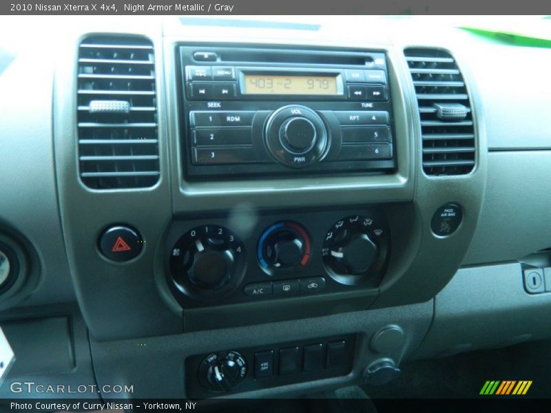 Night Armor Metallic / Gray 2010 Nissan Xterra X 4x4