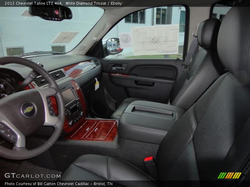 White Diamond Tricoat / Ebony 2013 Chevrolet Tahoe LTZ 4x4