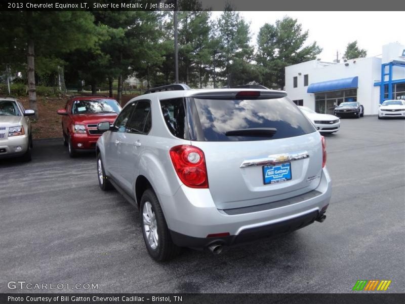 Silver Ice Metallic / Jet Black 2013 Chevrolet Equinox LT