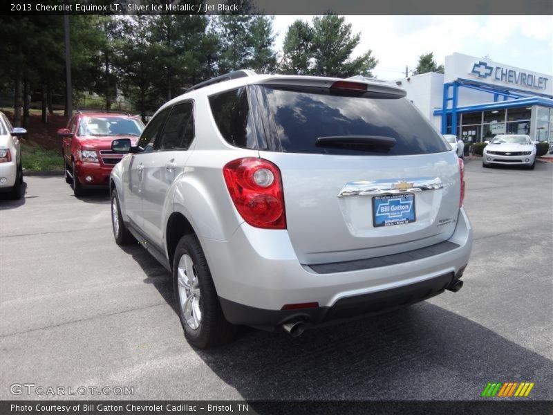 Silver Ice Metallic / Jet Black 2013 Chevrolet Equinox LT