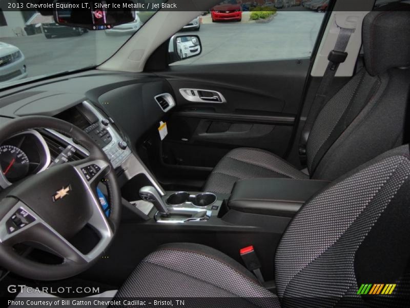 Silver Ice Metallic / Jet Black 2013 Chevrolet Equinox LT