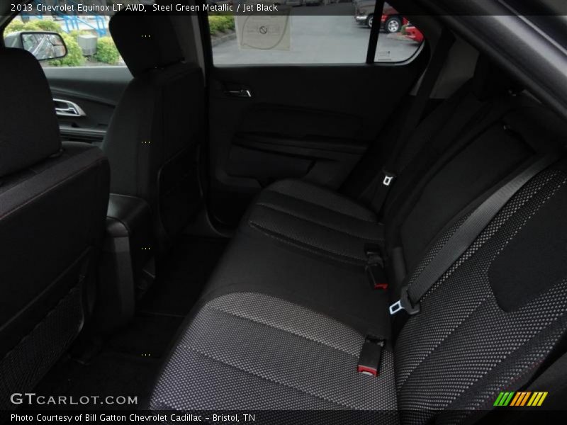 Steel Green Metallic / Jet Black 2013 Chevrolet Equinox LT AWD