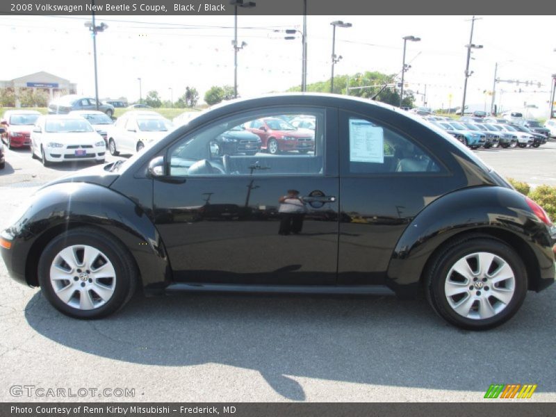 Black / Black 2008 Volkswagen New Beetle S Coupe