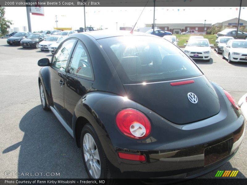 Black / Black 2008 Volkswagen New Beetle S Coupe