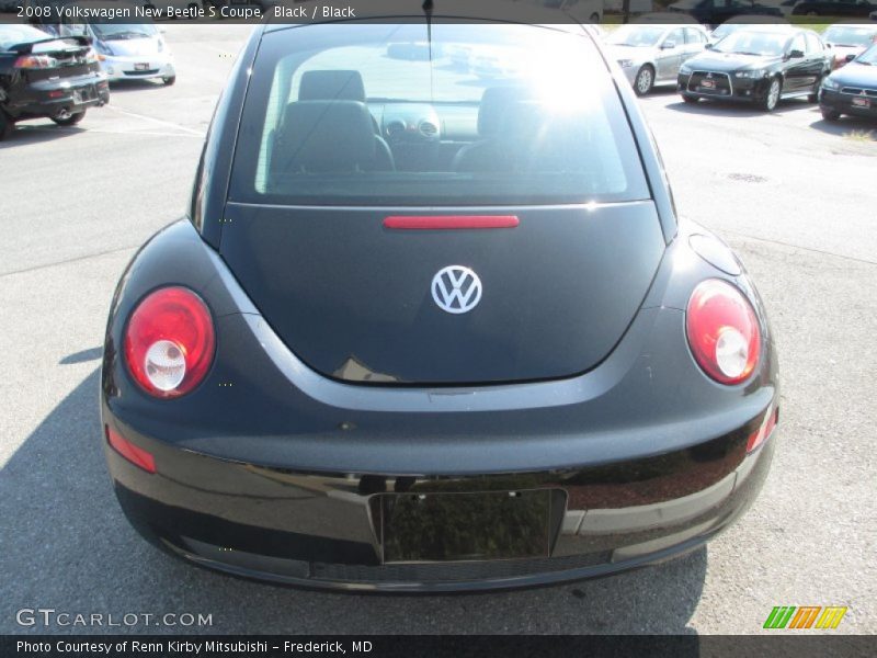 Black / Black 2008 Volkswagen New Beetle S Coupe