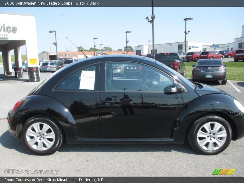 Black / Black 2008 Volkswagen New Beetle S Coupe