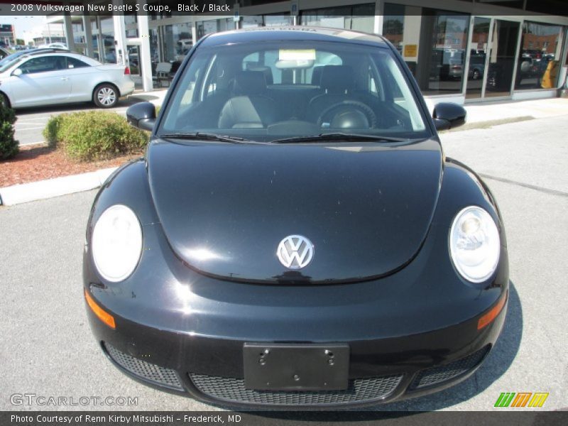 Black / Black 2008 Volkswagen New Beetle S Coupe