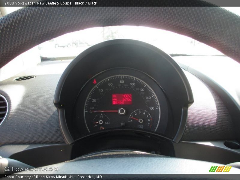 Black / Black 2008 Volkswagen New Beetle S Coupe