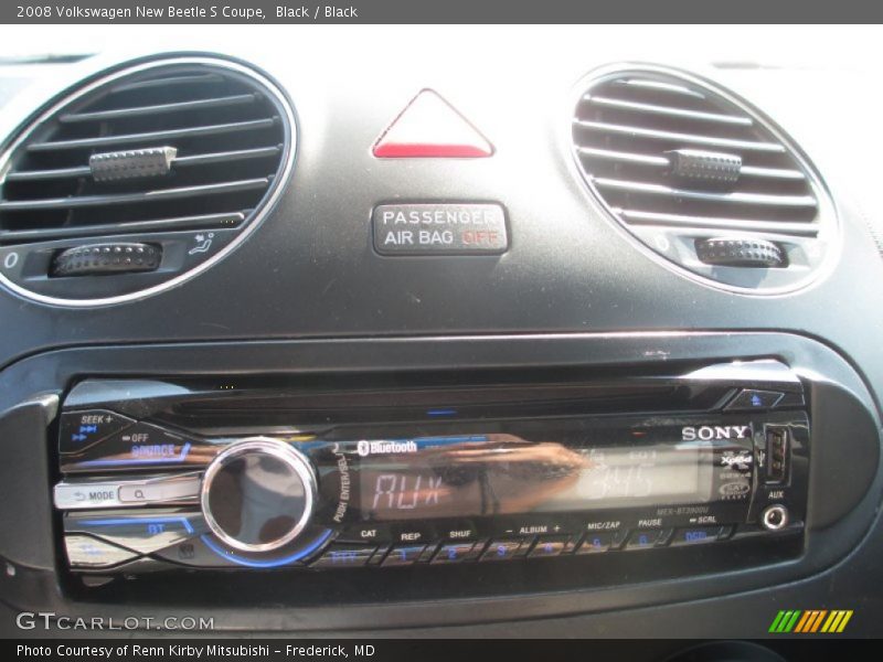 Black / Black 2008 Volkswagen New Beetle S Coupe