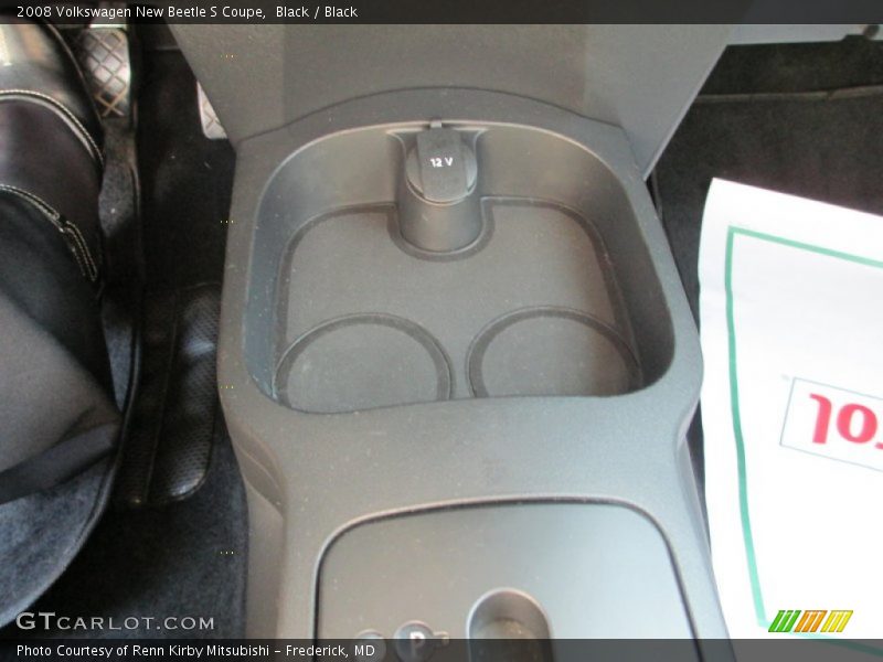 Black / Black 2008 Volkswagen New Beetle S Coupe