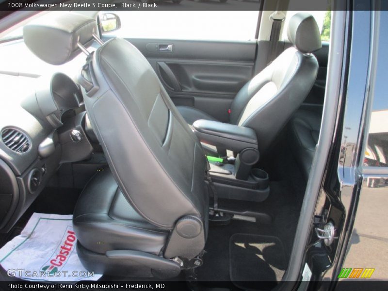 Black / Black 2008 Volkswagen New Beetle S Coupe