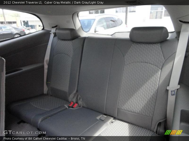 Cyber Gray Metallic / Dark Gray/Light Gray 2012 Chevrolet Traverse LS
