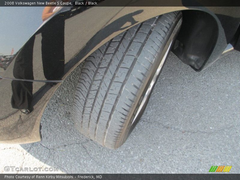 Black / Black 2008 Volkswagen New Beetle S Coupe