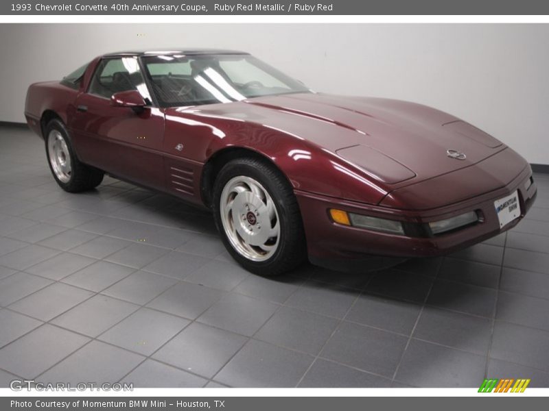 Front 3/4 View of 1993 Corvette 40th Anniversary Coupe