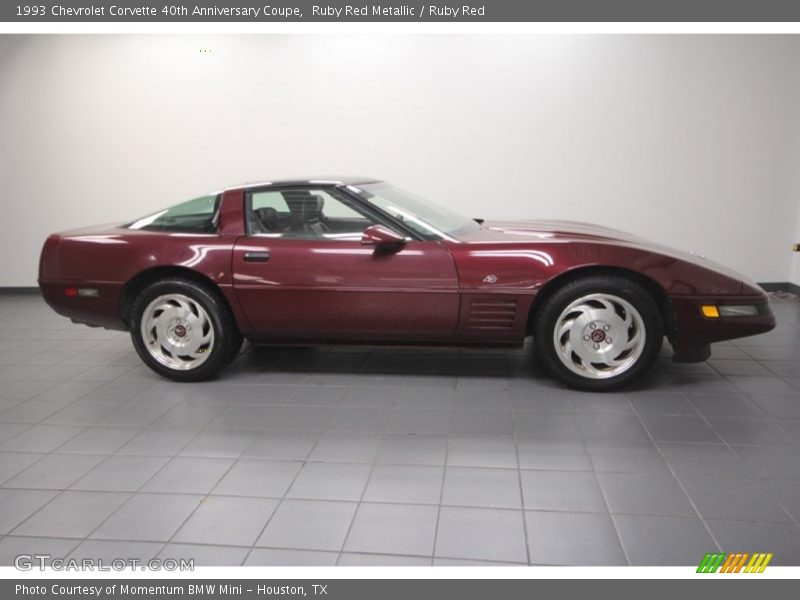 1993 Corvette 40th Anniversary Coupe Ruby Red Metallic