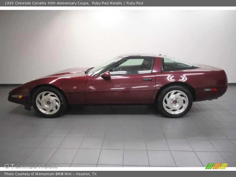  1993 Corvette 40th Anniversary Coupe Ruby Red Metallic